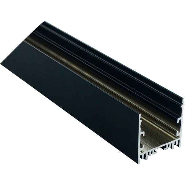 Schwarzer LED-Streifen Profil HL A034 2