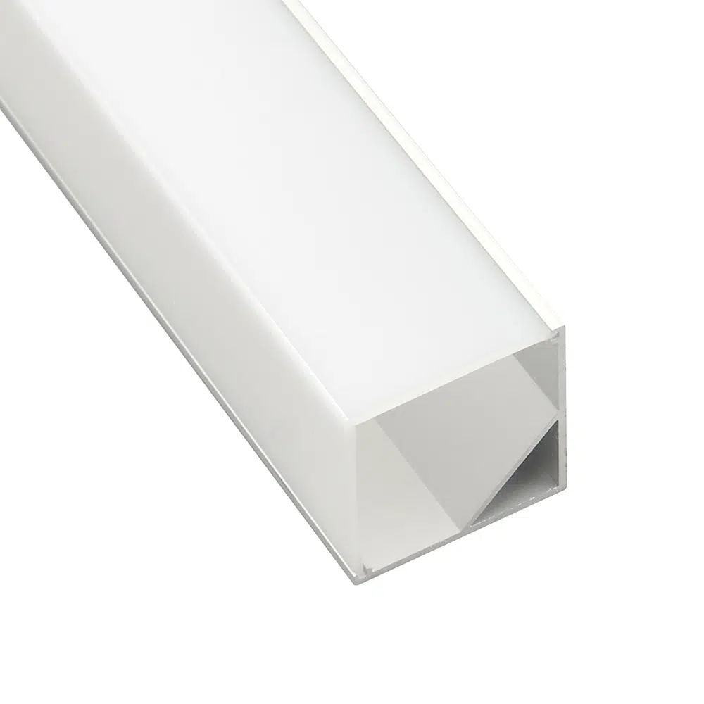 3030 Corner LED Strip Profile and Diffuser 3030E