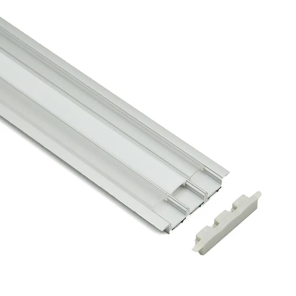 recessed angled led profile HL BAPL043