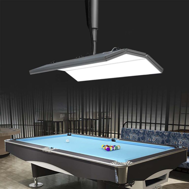 Intelligent Adjustable Height Billiard Lighting