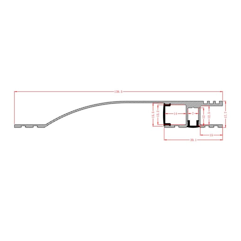 LED Profile Lighting Ceiling - HL-A002 sizes