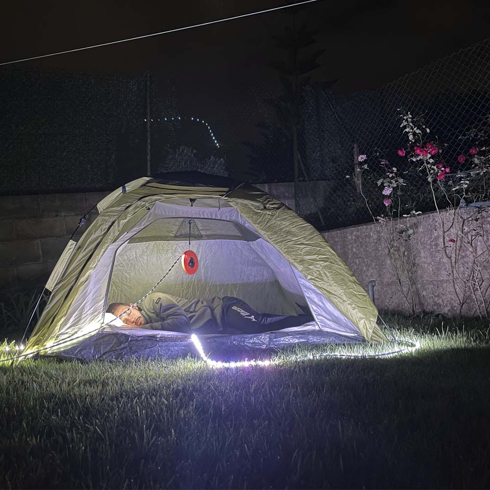 Portable LED Camping Light - Outdoor Multifunctional Lighting Solution application-2