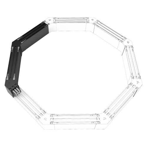 Schéma d'installation de la lumière hexagonale4