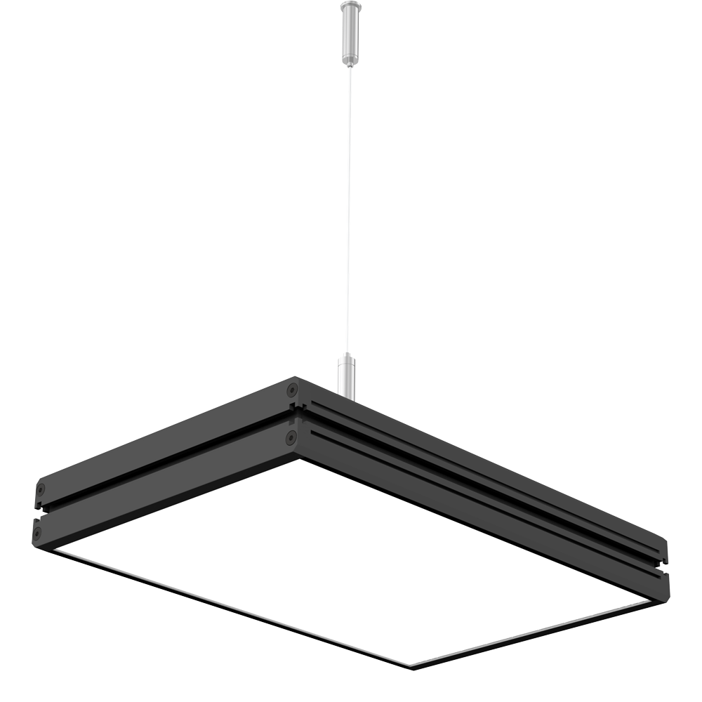 Plafón LED rectangular