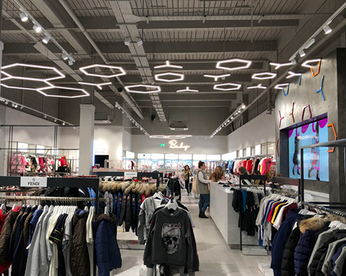 Clothing Store Lighting Example