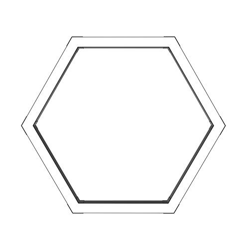 Hexagonal Led Light