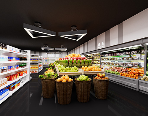 Shopping Mall Lighting Design Examples