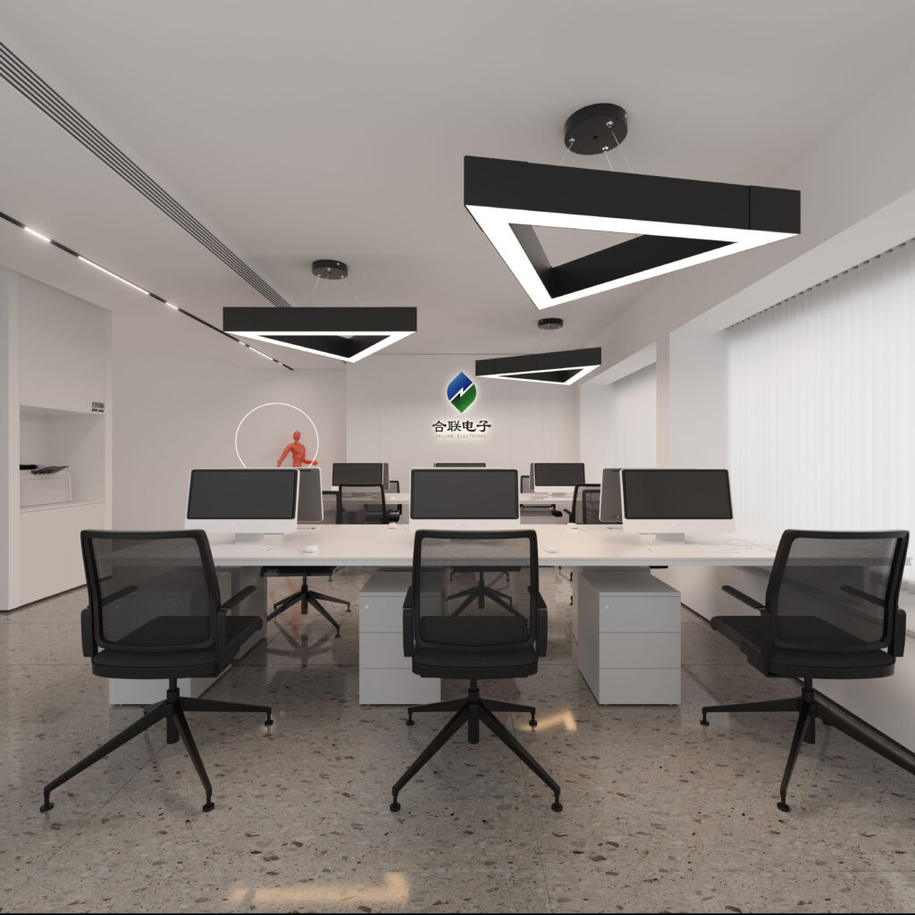 triangle lights for office