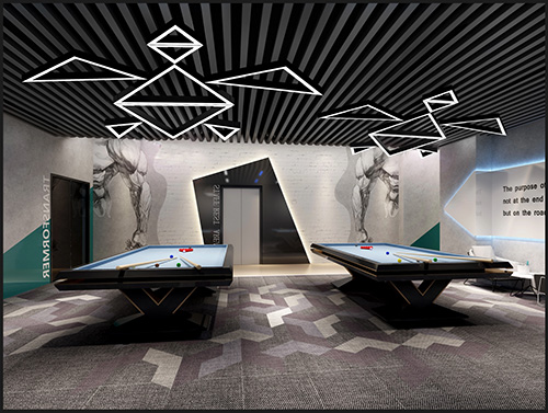 Smart Puzzle Series - Billiard Hall Lighting Design