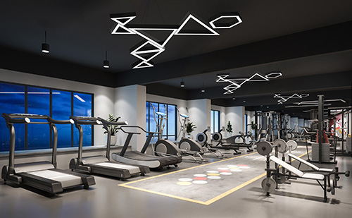 Smart Puzzle Series - Lighting Design For Gym Exercise Signs