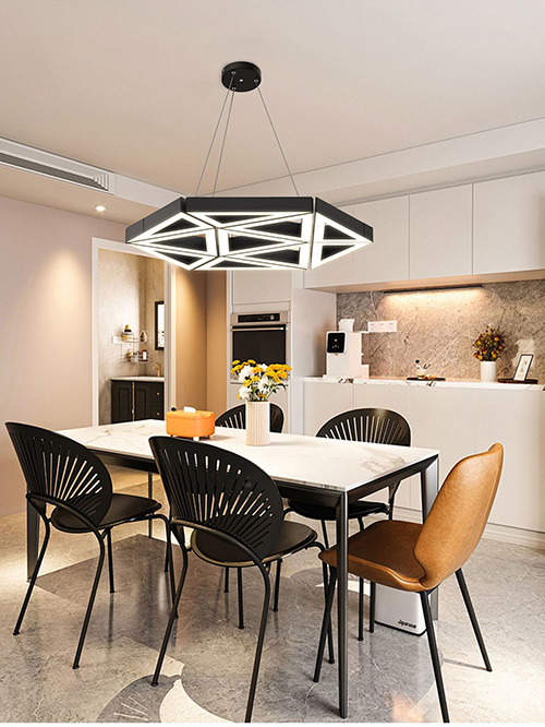 Smart Puzzle Series - Living Room Geometric Lighting Design
