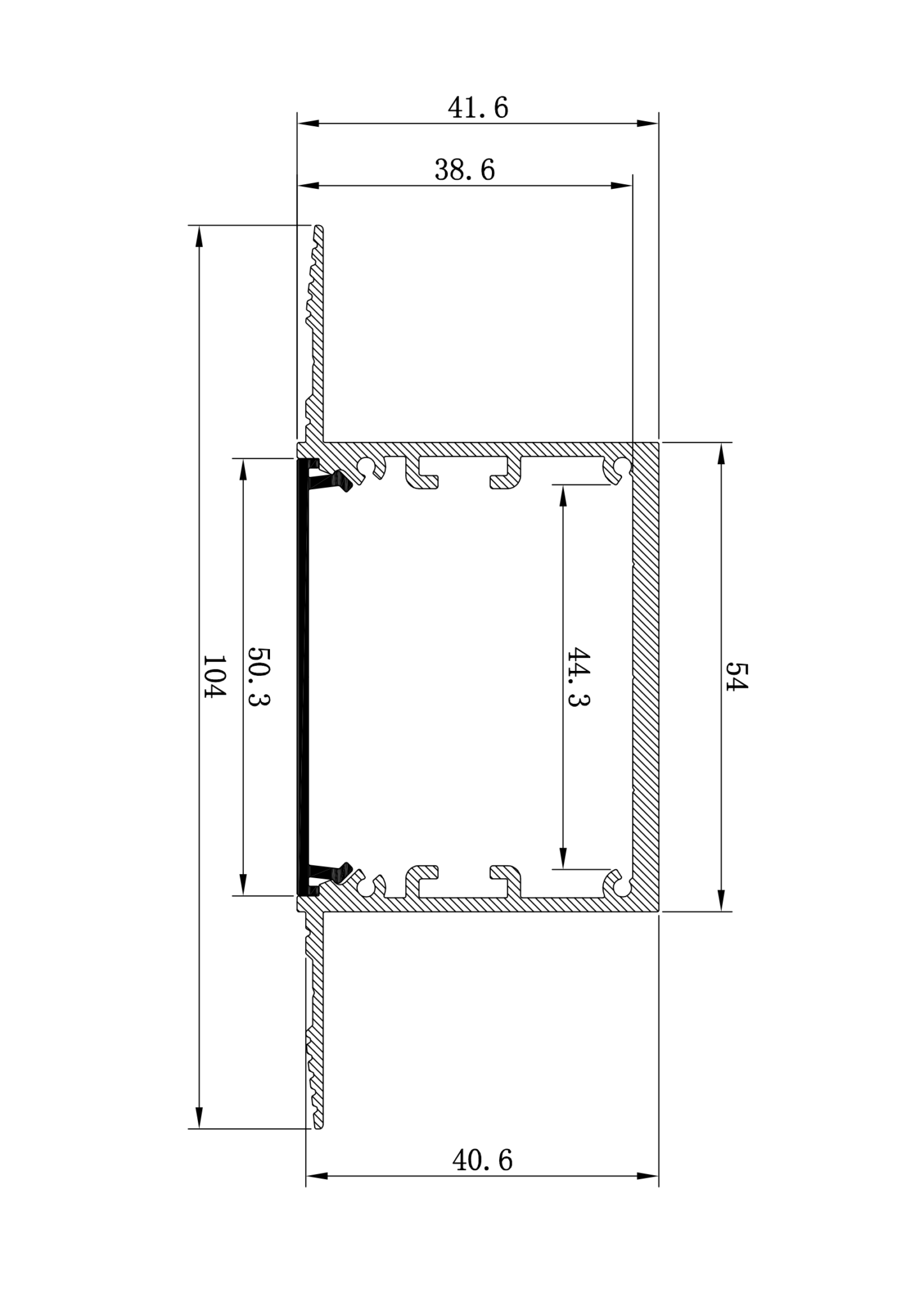 A048 External Dimensions