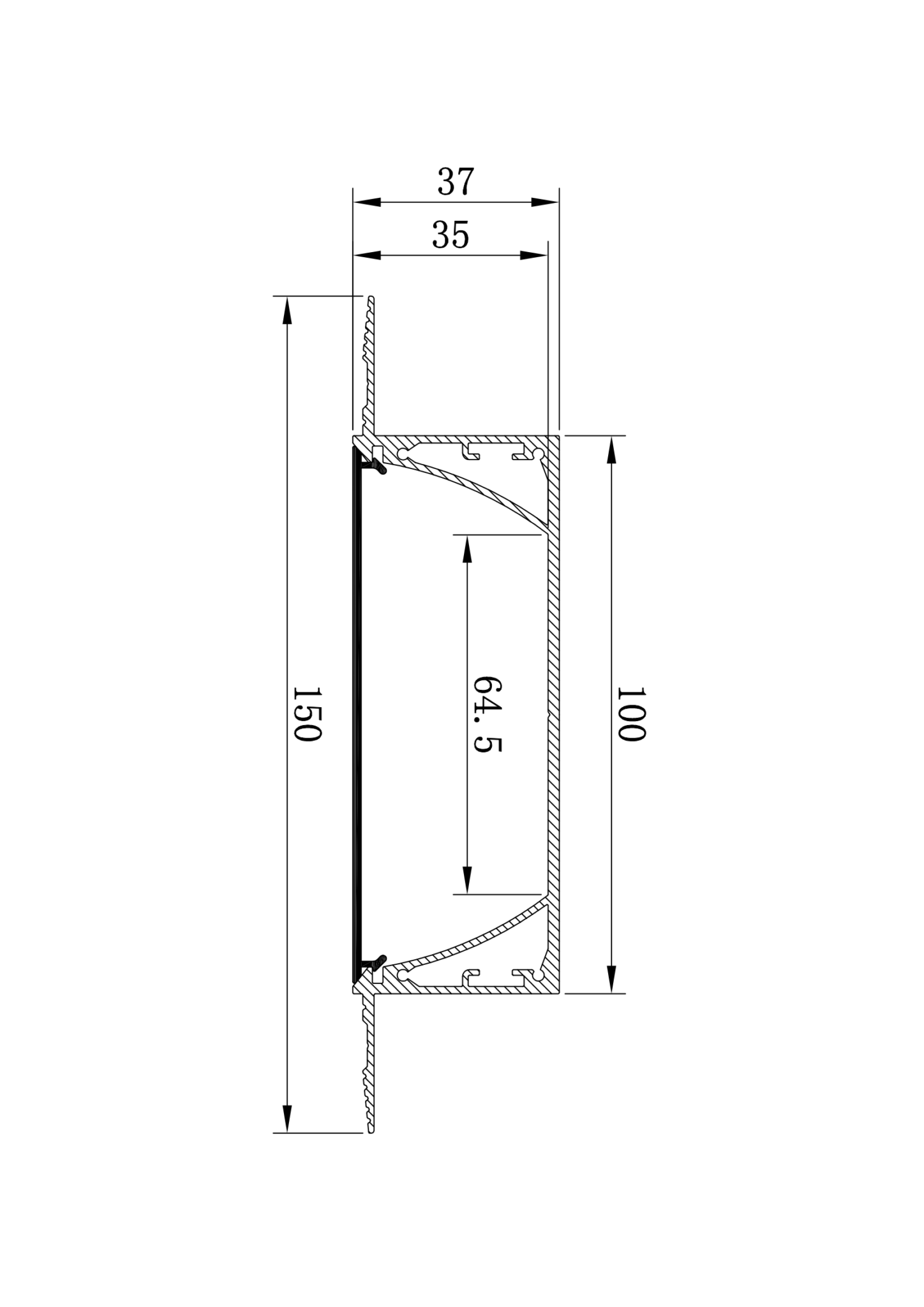 A051 External Dimensions