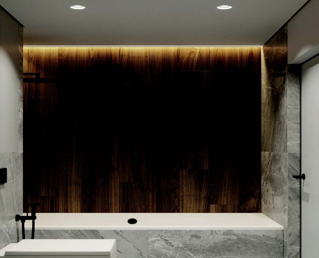 HL-A002 — Mitte Concept Boutique, Berlin Ceiling-Corner Cove Lighting 2 HL-A002 Application
