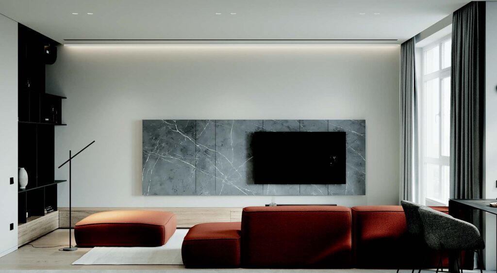 HL-A003 — Ceiling Corner Linear Profile Case Study 2 HL-A003 Application