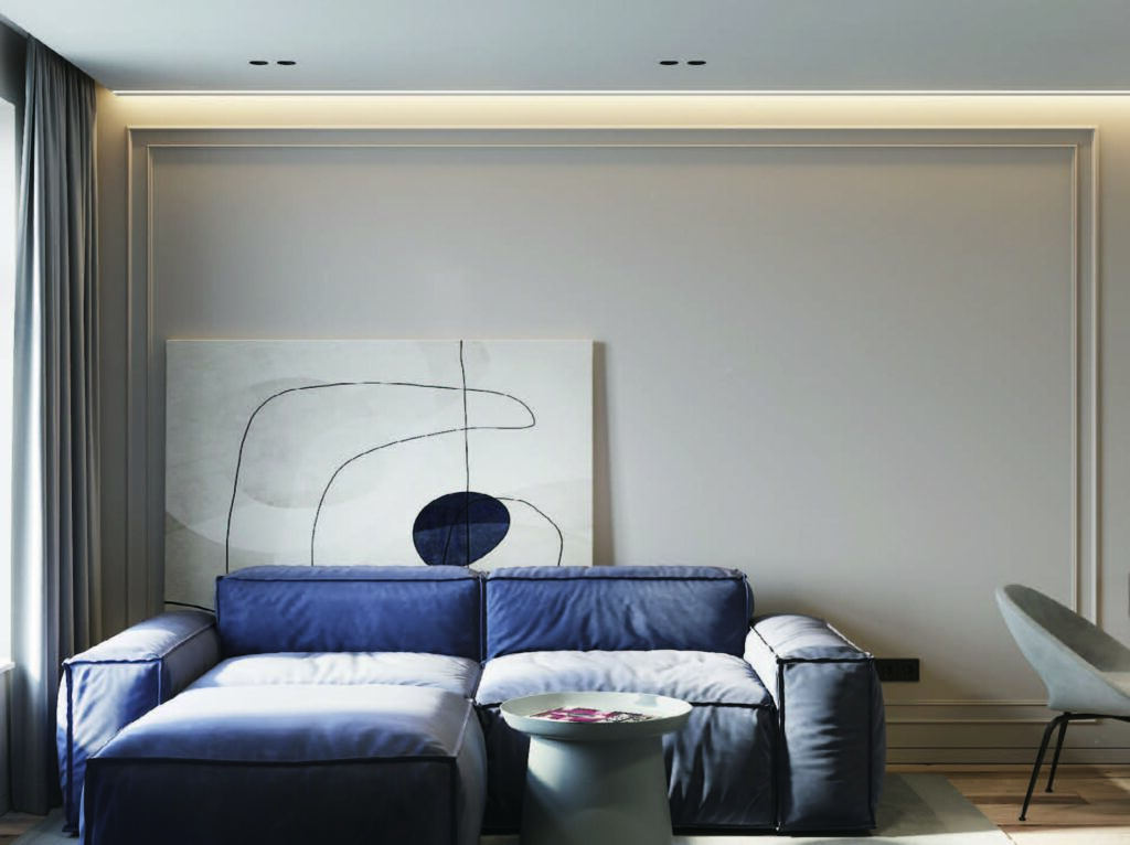 HL-A004 — Ceiling Corner Linear Profile Case Study 2 HL-A004 Application