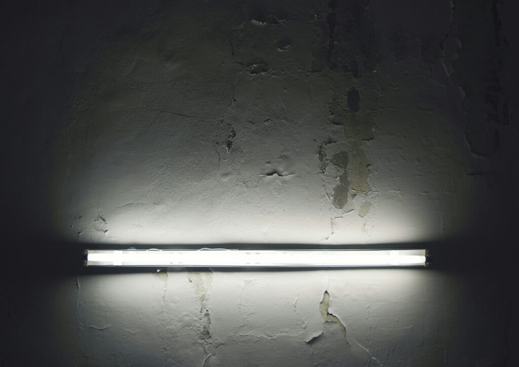 Hat LED-Lichtstreifen aus Farbe