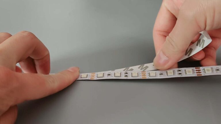 How to install an LED light strip