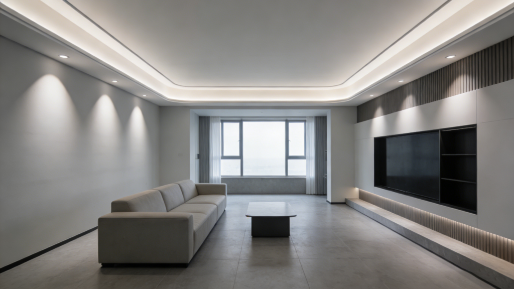 Ceiling wall-washing light