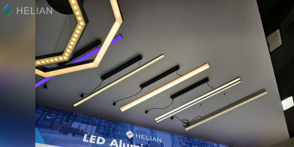 Shenzhen Helian Electronics (HLLED) Successfully Concluded Its Participation in Light + Building 2026 Frankfurt 4 LED linear light