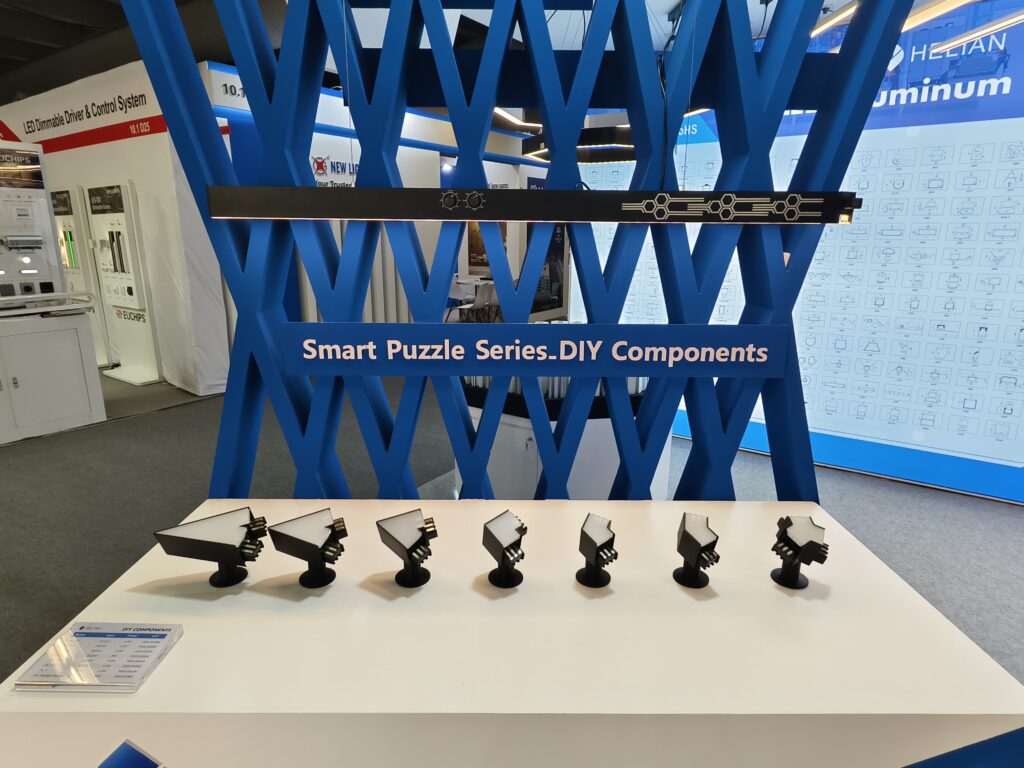 Shenzhen Helian Electronics (HLLED) Successfully Concluded Its Participation in Light + Building 2026 Frankfurt 5 Modules for the Smart Puzzle Series