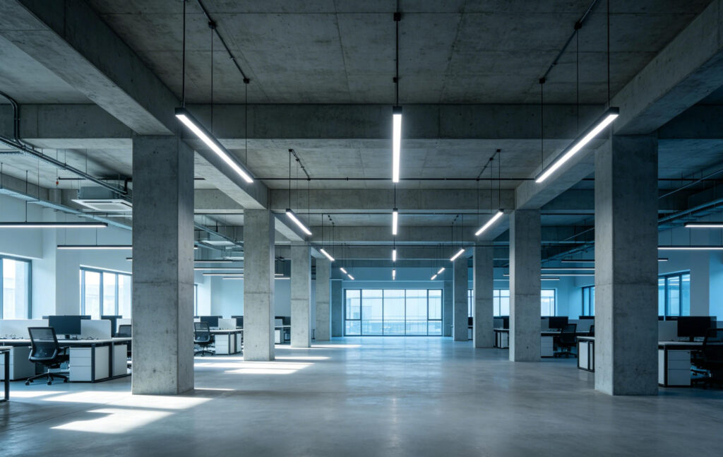 Office Linear Lighting Guide: Suspended vs Recessed vs Surface 2 Lámparas lineales suspendidas