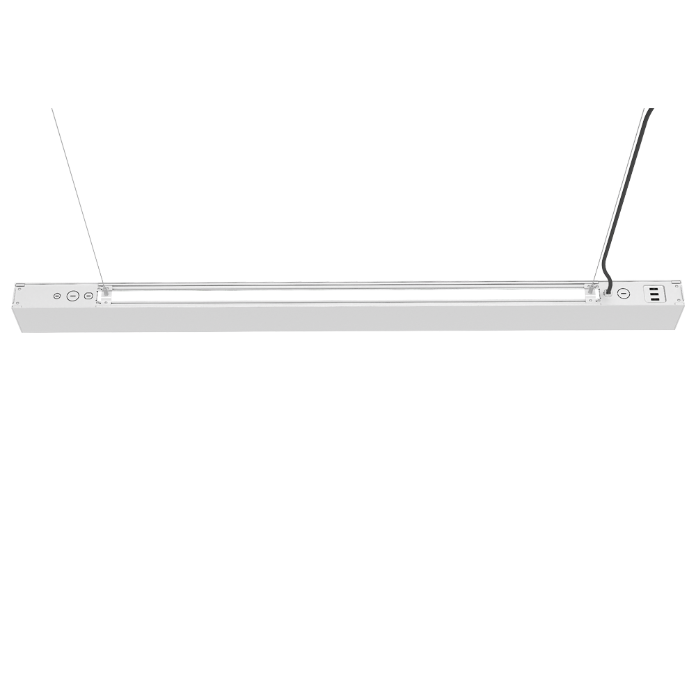 Up and Down Glow Suspended Linear Light for Office Commercial Lighting 10 HL-UA046-L12 white