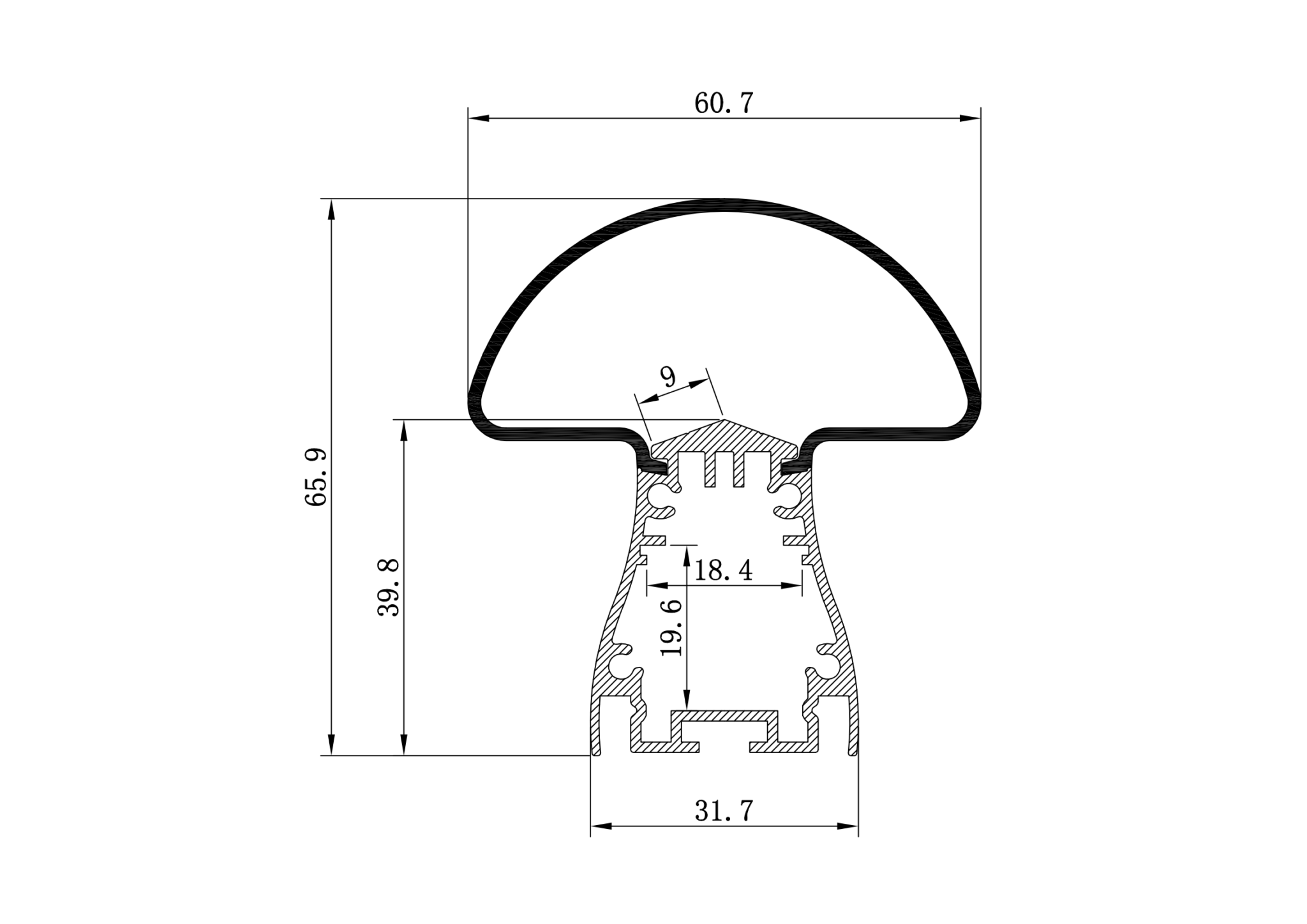 A036 External Dimensions