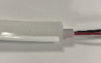 IP44 integrated end cap, 2 core wire single color