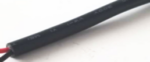 IP67 PVC black line, 2 cores single color