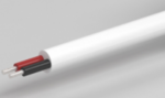 IP67 white silicone line, 2 cores line