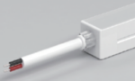IP68 black rubber cord, 2 core wire, single color