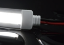 IP65 integrated end cap, 2 cores, single color