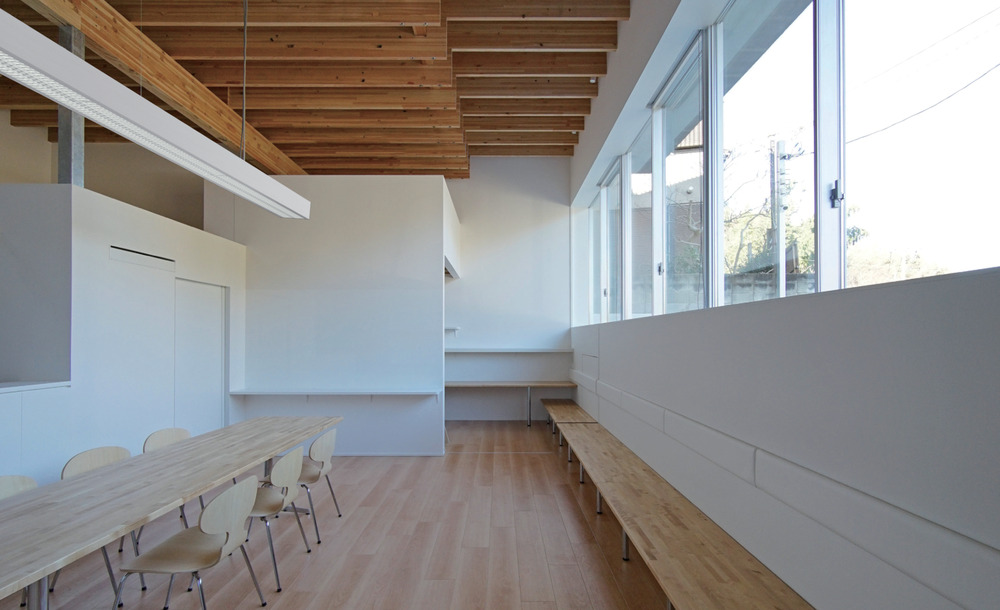 Perforated LED profile HL-B5032 - installed application example