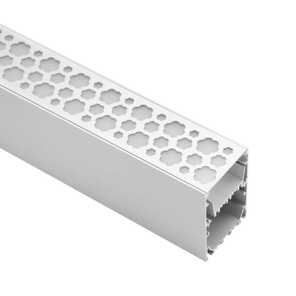HL-B5070C - deep LED profile, 50×70mm aluminum channel with opal diffuser