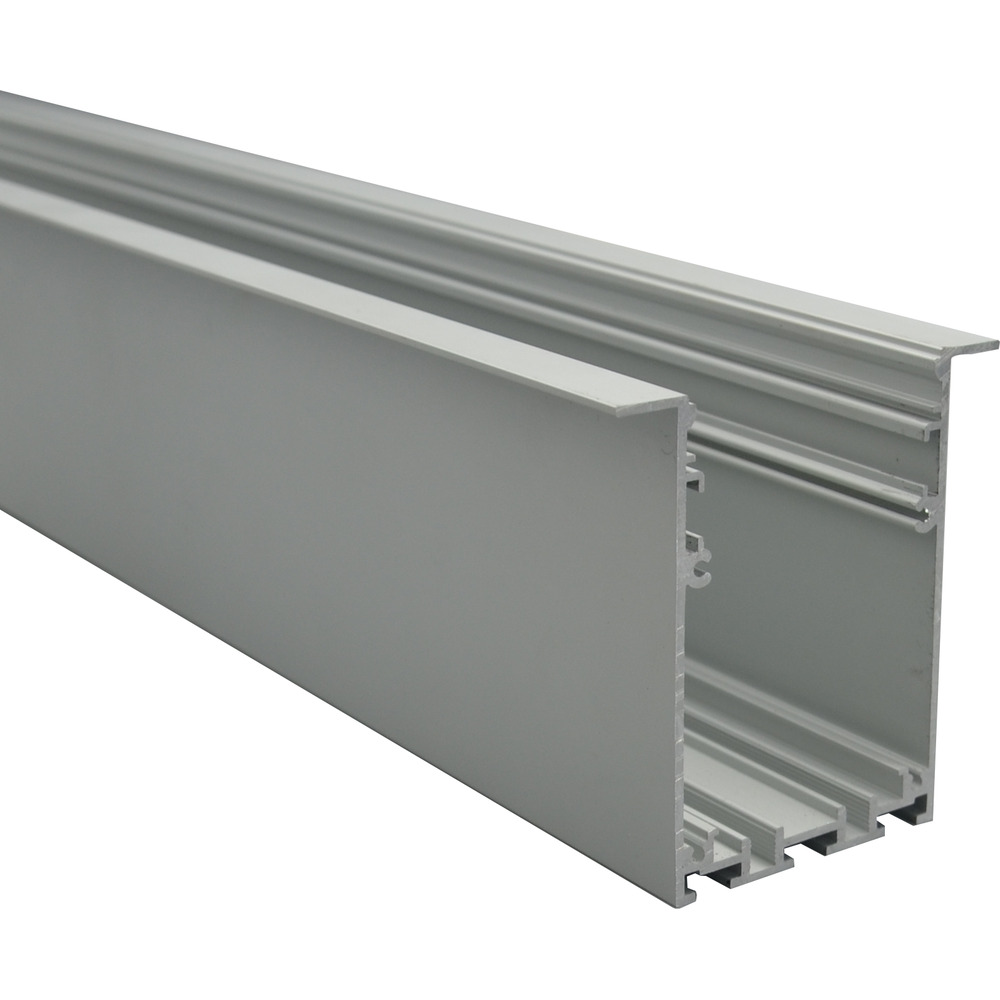 HL-B5075C tall surface mounted LED profile - 70×75mm aluminum channel for LED strip up to 30mm