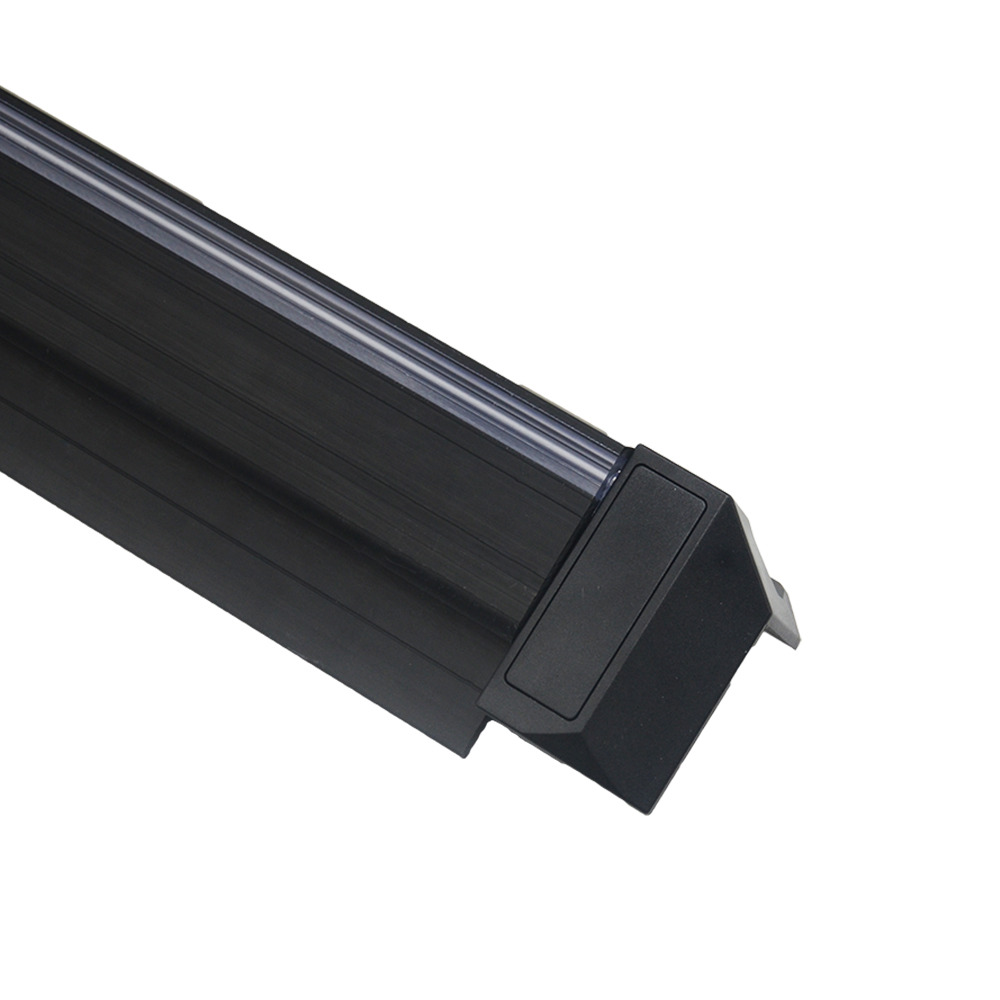 HL-BAPL037 - retail linear LED profile, extruded aluminum channel with opal diffuser