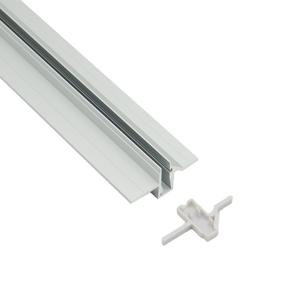 HL-BAPL044B - special shape wide LED profile, 63.8×33.7mm aluminum channel with opal diffuser