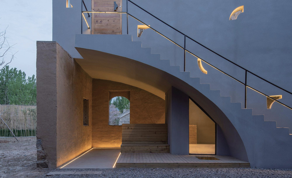 Stair slim LED profile HL-BAPL048 - installed application example