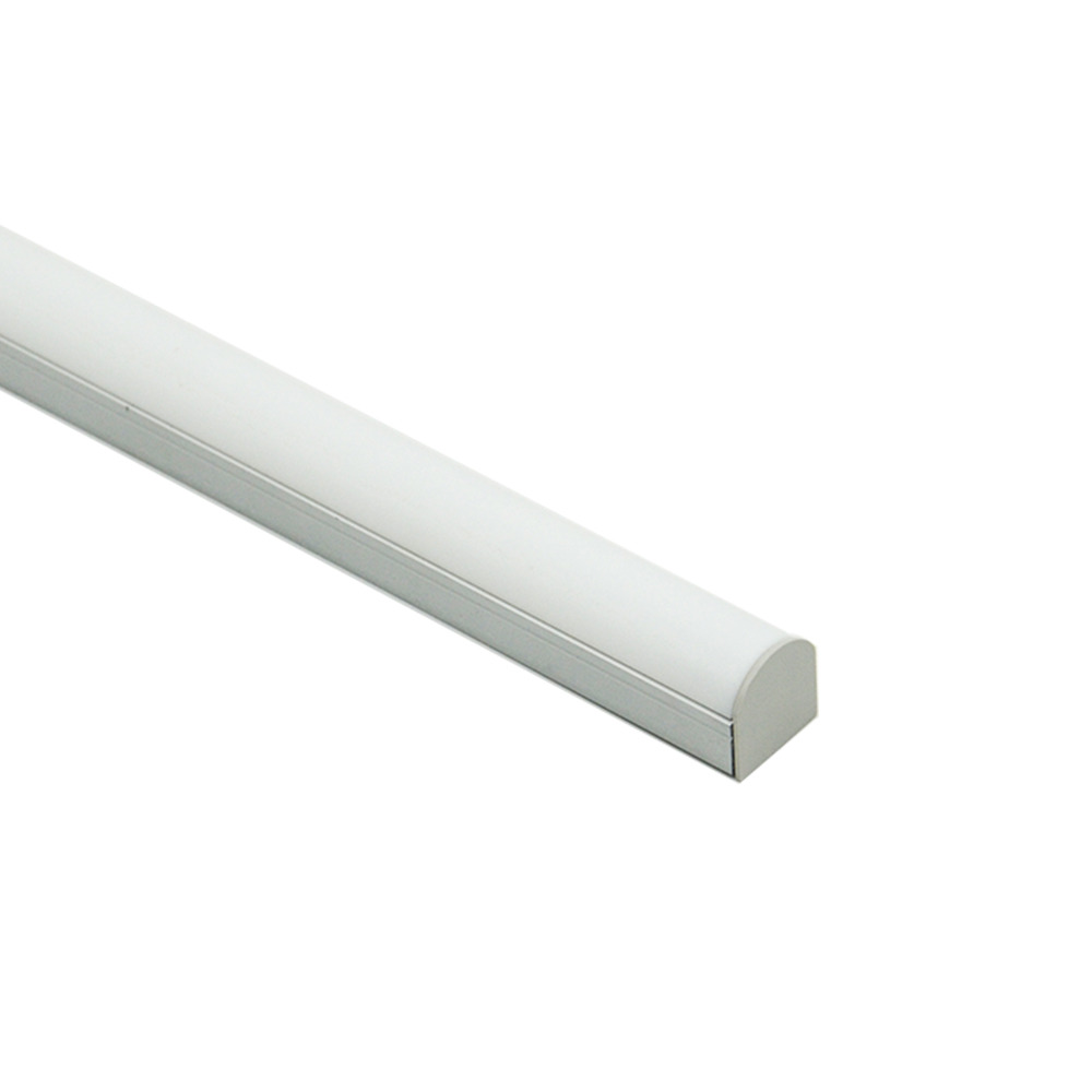 HL-BAPL056 3 microprism slim LED profile HL-BAPL056 - 20.3×19.4mm extruded aluminum channel for linear LED lighting