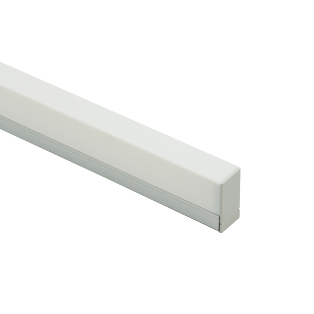 HL-BAPL058 2 HL-BAPL058 - slim modular LED profile, 20.3×36.3mm aluminum channel with clear or semi-clear diffuser