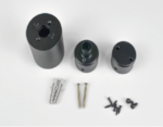 Surface vertical suspended accessories